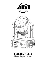 ADJ FOCUS FLEX User Instructions preview