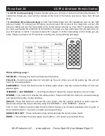 Предварительный просмотр 22 страницы ADJ FOCUS SPOT 2X User Instructions