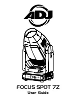 Preview for 1 page of ADJ FOCUS SPOT 7Z User Manual