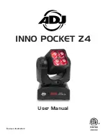 Предварительный просмотр 1 страницы ADJ INN119 User Manual