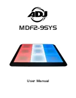 ADJ MDF2-9SYS User Manual preview