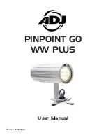 ADJ PIN363 User Manual предпросмотр