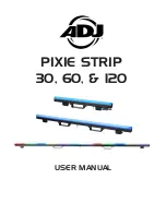 ADJ PIXIE STRIP 120 User Manual preview