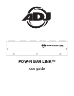 ADJ POW-R BAR LINK Use Manual preview