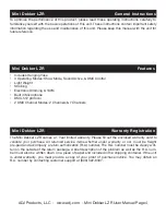 Preview for 4 page of ADJ Startec Series Mini Dekker LZR User Manual