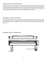 Предварительный просмотр 6 страницы ADJ Startec UVLED 24. User Manual