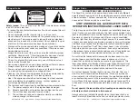 Preview for 3 page of ADJ Stinger Gobo User Instructions