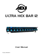 ADJ ULTRA HEX BAR 12 User Manual предпросмотр