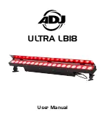 ADJ ULTRA LB18 User Manual preview