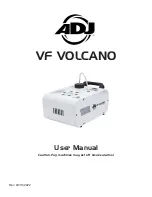 ADJ VF VOLCANO User Manual preview