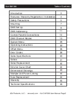 Preview for 3 page of ADJ VIZ870 User Instructions