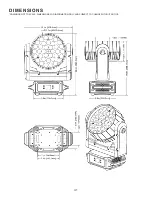 Предварительный просмотр 41 страницы ADJ VIZI WASH Z37 User Manual