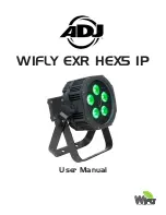 ADJ WiFLY EXR HEX5 IP User Manual preview