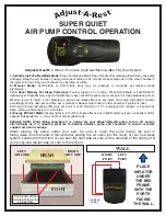 Предварительный просмотр 1 страницы Adjust-A-Rest SUPER QUIET Control Operations Manual