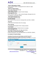 Preview for 84 page of ADK SECURITY ADK-16300 Administrator'S Manual