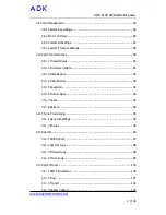 Preview for 4 page of ADK ADK-8100 Administrator'S Manual