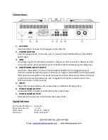 Preview for 7 page of Adkins CDMB-5000 User Manual