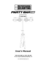 Adkins PARTY BAR X5 User Manual предпросмотр