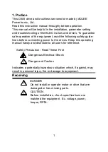 Preview for 3 page of Adleepower AM-120H Instruction Manual