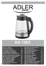 Adler Europe AD 1285 User Manual preview