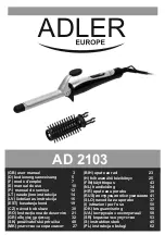 Adler Europe AD 2103 User Manual preview