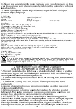 Предварительный просмотр 25 страницы Adler Europe AD 2103 User Manual