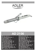 Adler Europe AD 2106 User Manual preview