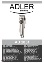 Adler Europe AD 2831 User Manual preview