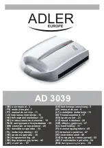 Adler Europe AD 3039 User Manual preview