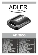 Preview for 1 page of Adler Europe AD 3055 User Manual