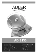 Preview for 1 page of Adler Europe AD 3133 User Manual