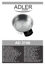 Adler Europe AD 3166 User Manual preview