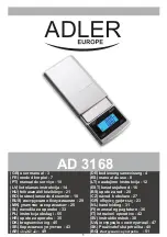 Adler Europe AD 3168 User Manual preview