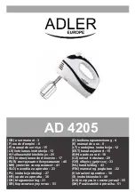 Adler Europe AD 4205 User Manual preview