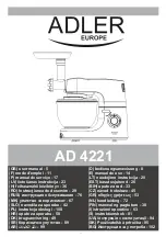 Adler Europe AD 4221 User Manual preview