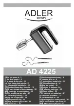 Preview for 1 page of Adler Europe AD 4225 User Manual