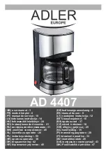 Предварительный просмотр 1 страницы Adler Europe AD 4407 User Manual