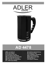 Adler Europe AD 4478 User Manual предпросмотр