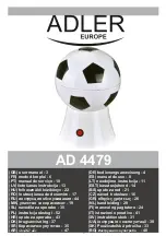 Preview for 1 page of Adler Europe AD 4479 User Manual