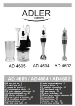 Adler Europe AD 4604 User Manual preview