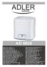 Adler Europe AD 6658 User Manual preview