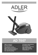 Preview for 1 page of Adler Europe AD 7007 User Manual