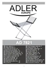 Adler Europe AD 7821 User Manual preview