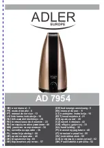 Adler Europe AD 7954 User Manual preview