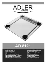 Preview for 1 page of Adler Europe AD 8121 User Manual