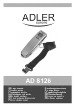 Preview for 1 page of Adler Europe AD 8126 User Manual