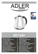 Preview for 1 page of Adler Europe AD1343 User Manual