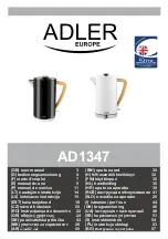 Предварительный просмотр 1 страницы Adler Europe AD1347 User Manual