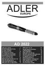 Предварительный просмотр 1 страницы Adler AD 2022 User Manual