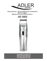 Adler AD 2802 Instruction Manual preview